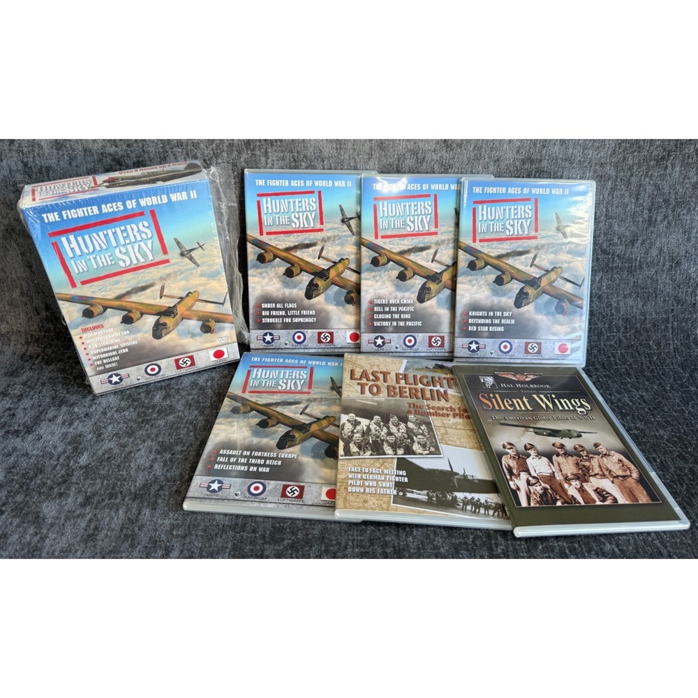 Hunters in The Sky The Fighter Aces of World War II - 6 DVD Box Set 2011